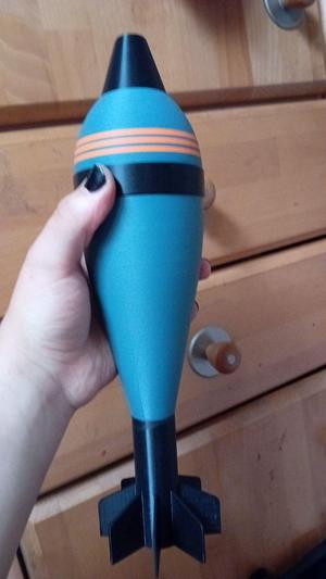 mortar shell prop
