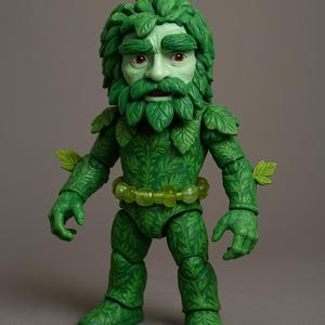 Green Man Action Figure For 3D Print.stl