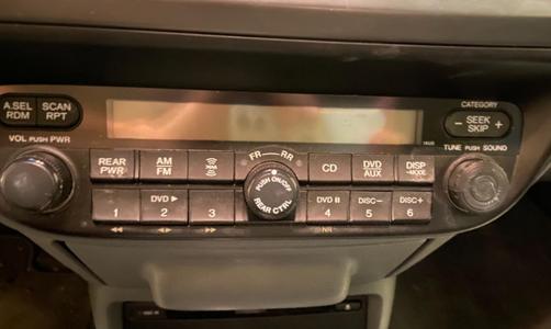 Honda Odyssey Radio Knob