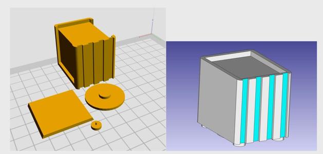Modular Feet for the "Bequiet Light Base 600 LX"