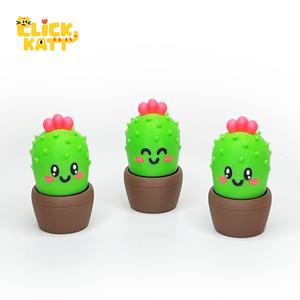 Cactus - Clicker Fidget Toy Keychain
