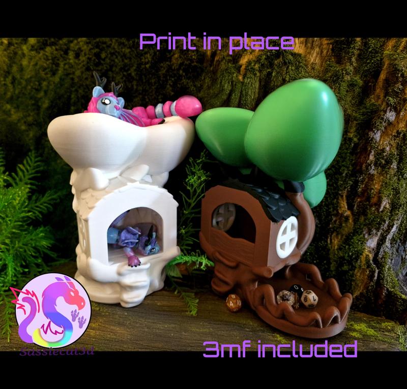 Forest Tree House & Dicetower (Personal Use)