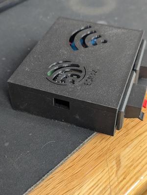 ESP32 breakout board relay box garage door control