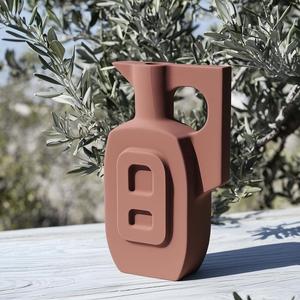Loopform Vase – Geometric Retro Minimalist Home Decor