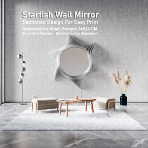 Starfish Mirror Wall Art Design