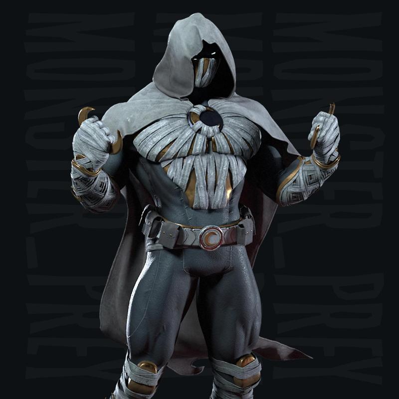 Moon Knight FREE 3D Print model 