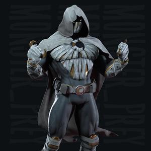 Moon Knight FREE 3D Print model 