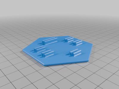 Boss tile for boardgame Karak II (Karak 2) Remix