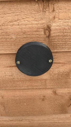 Diesel Heater Through Wall Combustion Air Intake Cover
