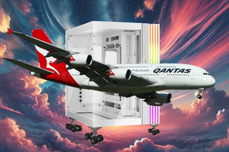bq A380 - Light Base Custom Feet - Airbus a380 PC Case Feet