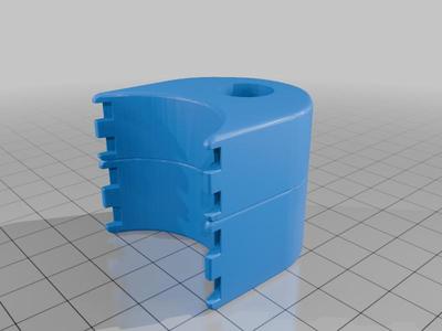 Alternative Brompton T Line Pedal holder (prototype)