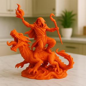 Flame Warlock on Blazing Salamander