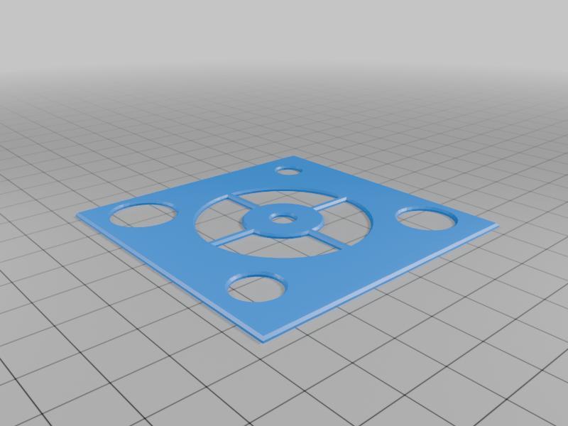 Telrad-like Stencil for Observation Logbook