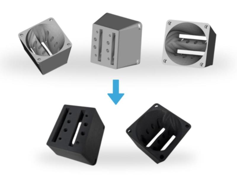 Fan Duct for AMD Alveo U55C