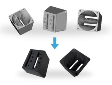 Fan Duct for AMD Alveo U55C