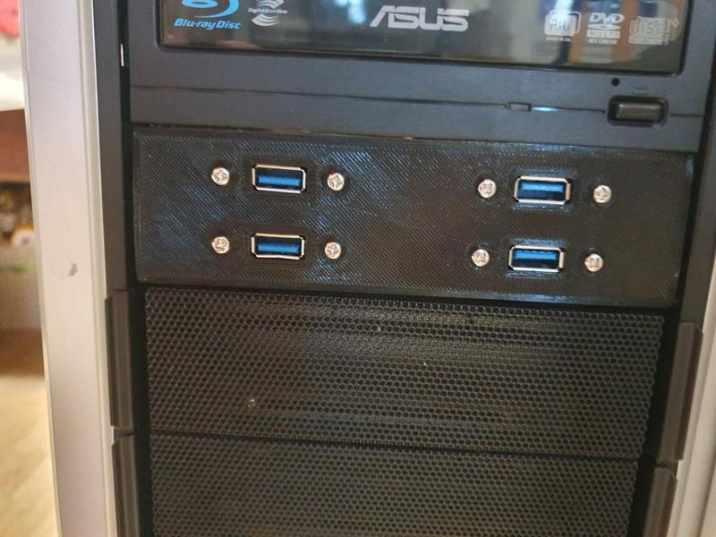 usb front panel 5.25