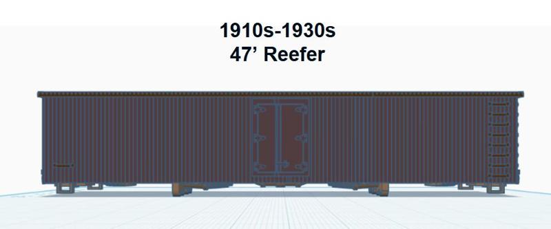47' Milk Reefer (HO SCALE)