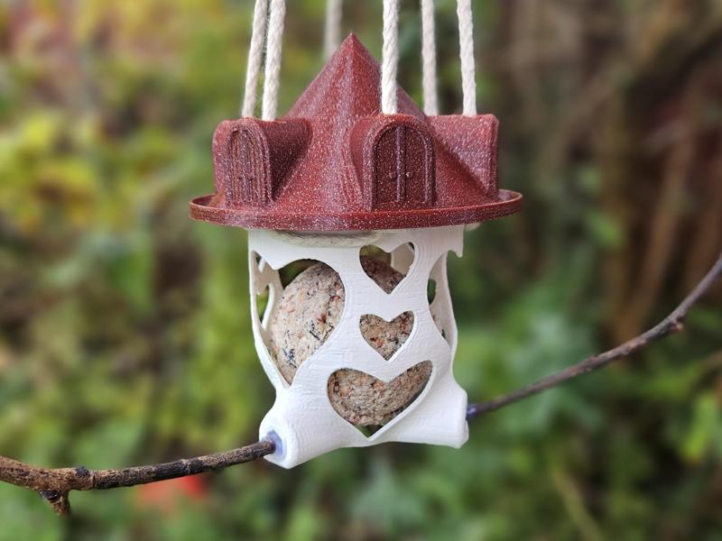 Bird Feeder Fat Ball Holder