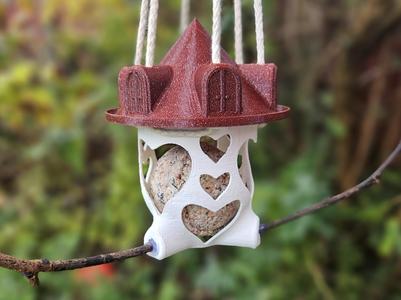 Bird Feeder Fat Ball Holder