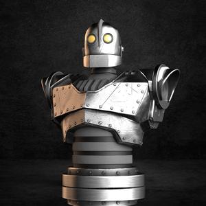 Iron Giant bust (Pre-Supported)