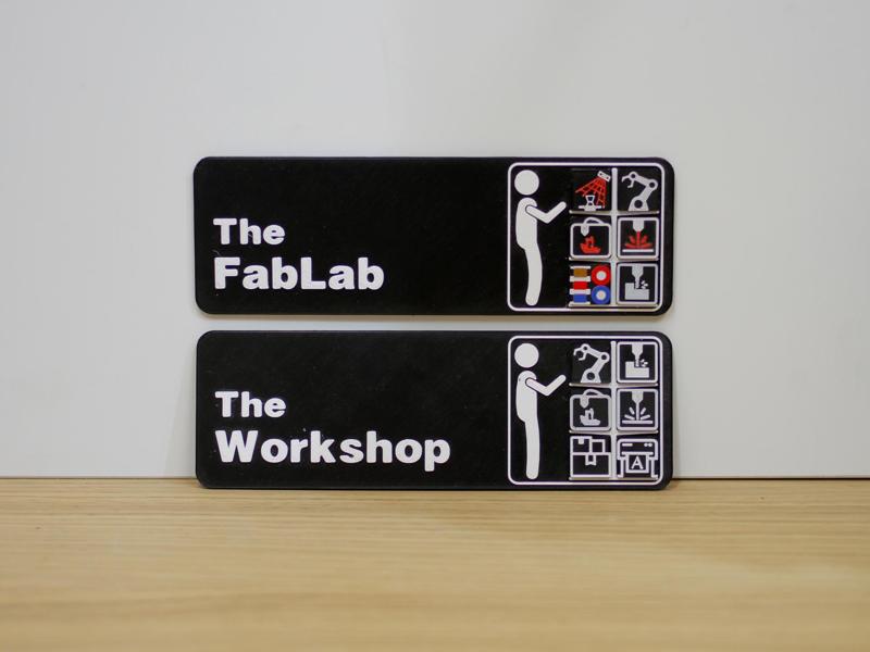 "The Office" Workshop Customizable Sign