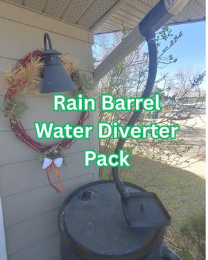 Rain barrel Downspout Diverter Kit