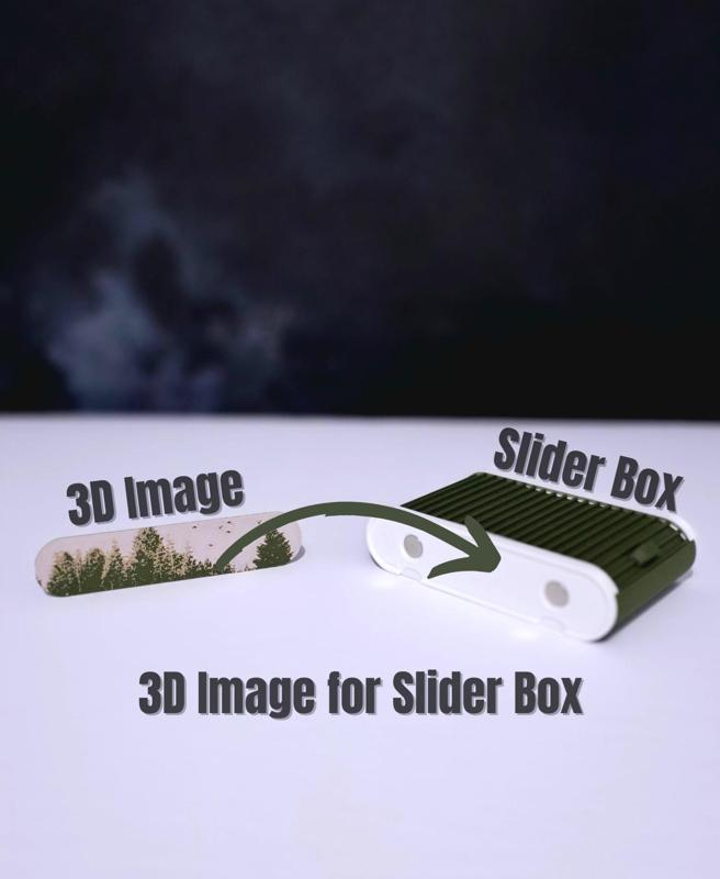 Mountain & Woods - 3D Image for Slider Box