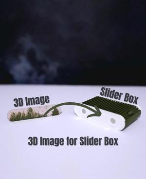 Mountain & Woods - 3D Image for Slider Box