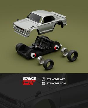 SKYLINE 2000 GTR '71 | Model Kit Car