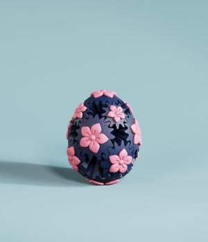 Sakura Egg Gear Fidget