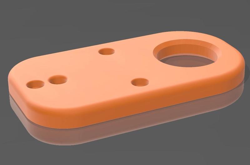 Flat muzzle piece for the Foxbat (for short barrels)