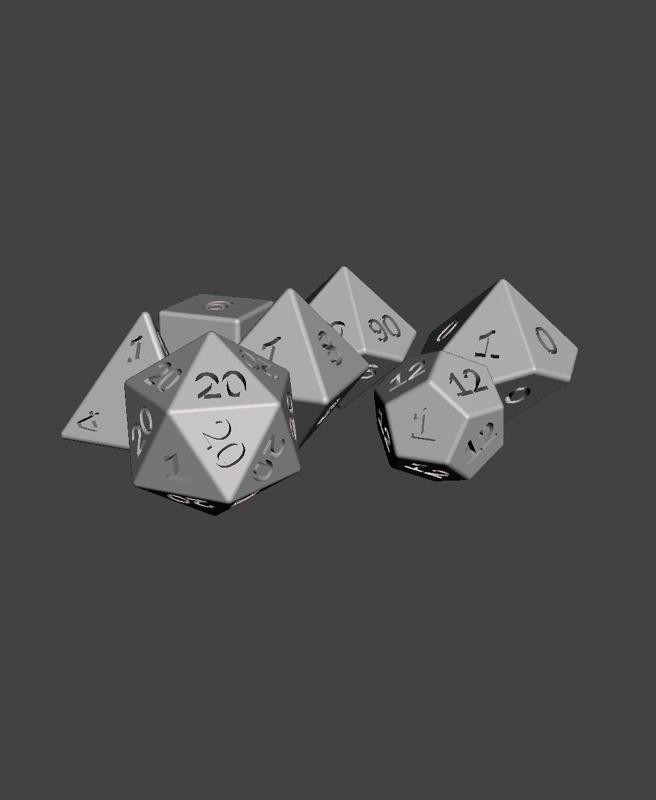 One One Dice Set - Large