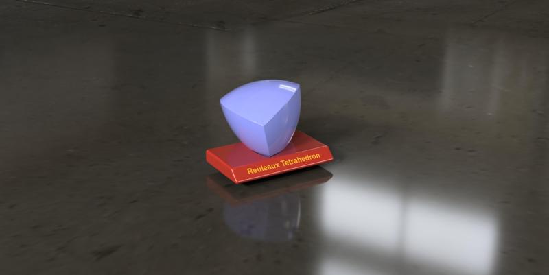 Reuleaux Tetrahedron Solid 