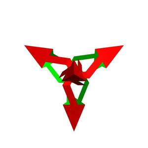 ESCHER TETRAHEDRAL POLYKNOT 1