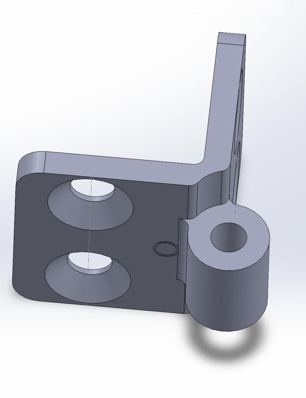 Modified Hinge for 6mm Panels