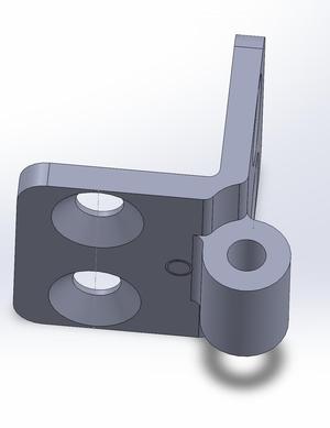 Modified Hinge for 6mm Panels