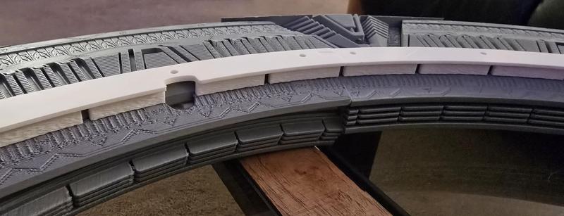 80cm Stargate Wormhole LED Support