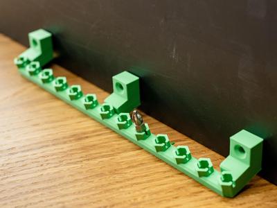 Bit Organizer - Wall mount (Hex Shank Bits)