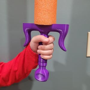 Pool Noodle Sword - Waved Gem