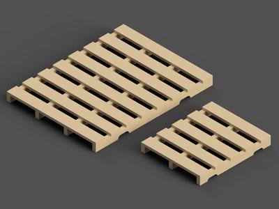 O Gauge Pallets