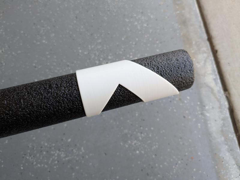 Copper Pipe Lagging Insulation Cutting Jig