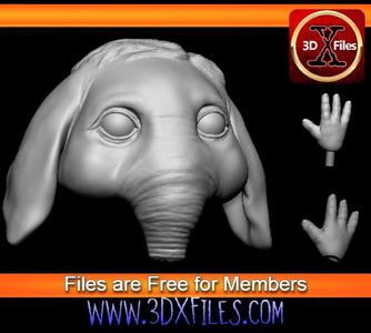Star wars Head sculpt - Neel Skeleton Crew - 1:12 and 1:6 Scale- Action Figure