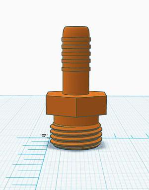 Oxygen Humidifier Bottle Adapter