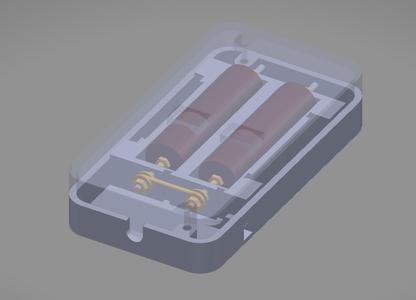 Battery box 2x18650
