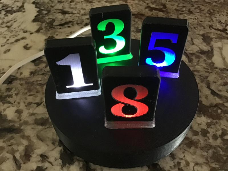 Lightwave Digits - Where Numbers Come to Life, Wirelessly!