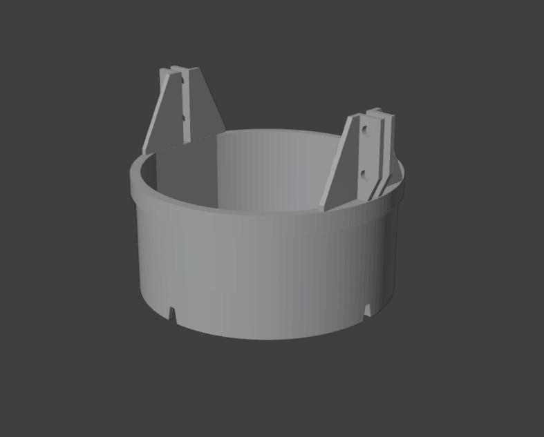 Bresc's EDF TVC drone 80mm main body top part