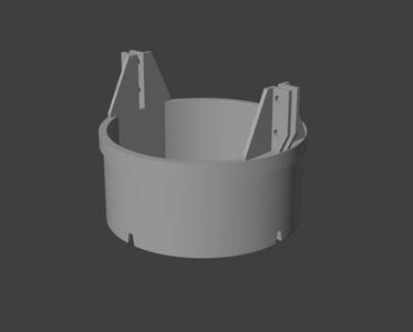 Bresc's EDF TVC drone 80mm main body top part
