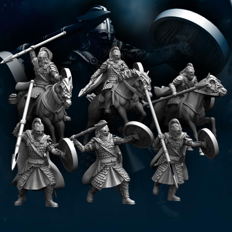West Hhumans Royal Guard mtd and foot | West Humans | Fantasy