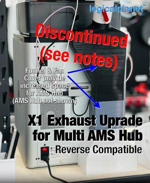 X1 Exhaust Upgrade for Multi AMS Hub