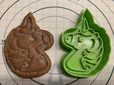 Unicorn cookie cutter